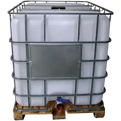 Récupérateur d'eau de pluie 1000 litres IBC 